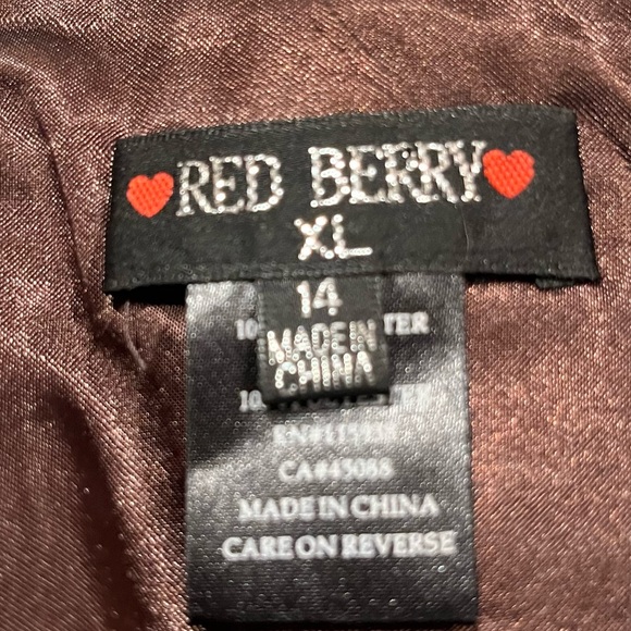 Red Berry Boho Skirt - Picture 5 of 6